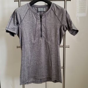 Athleta heathered Pacifica Tee, S